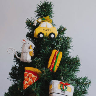 Pizza Rat Ornament