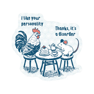 Personality Disorder Vinyl Sticker