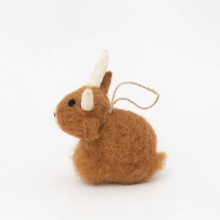 Highland Cow Ornament