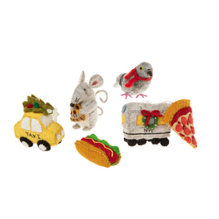 Pizza Rat Ornament