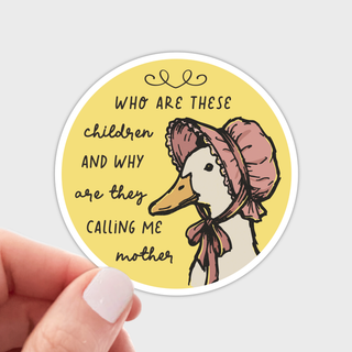 Who Are These Children Sticker