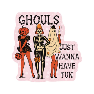 Halloween Ghouls Sticker