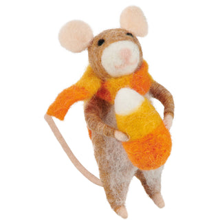 Candy Corn Mouse Ornament