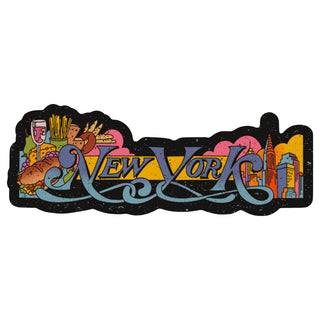 NY, NY Sticker