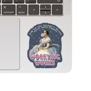 Worrying Works Vinyl Sticker